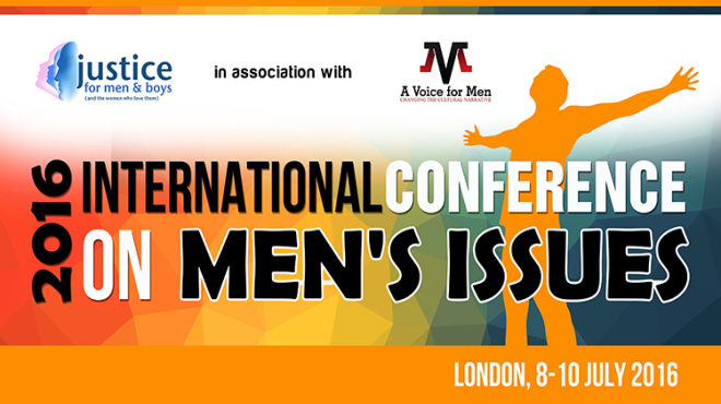 The Second International Conference on Men’s Issues is ON!