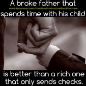 Time is better than money for a child - 2015